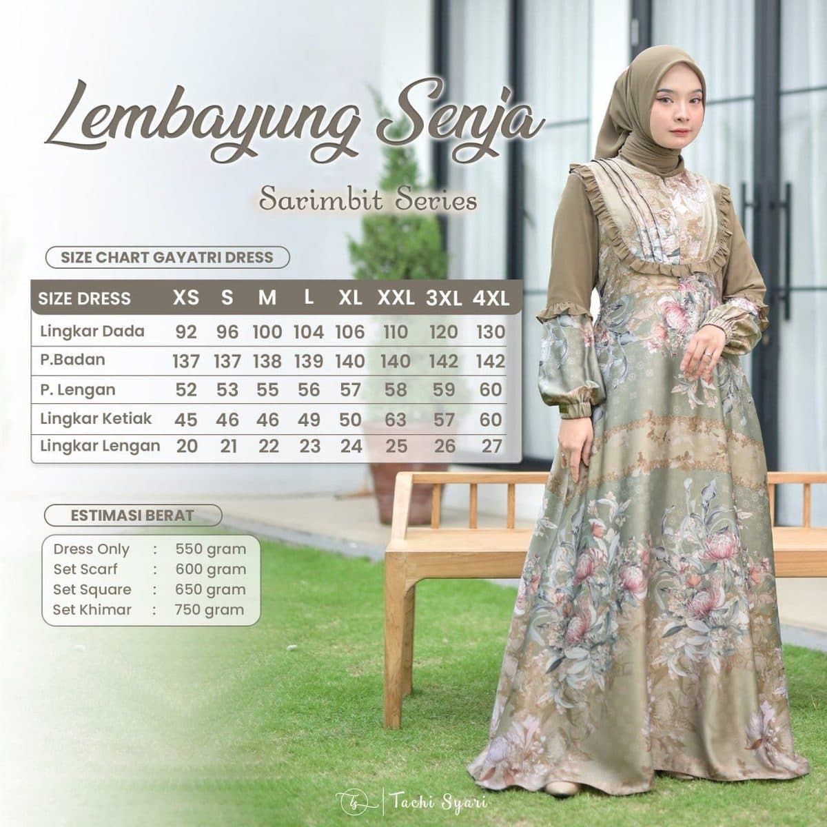 Gamis Dewasa Lembayung Senja By Tachi Syar'