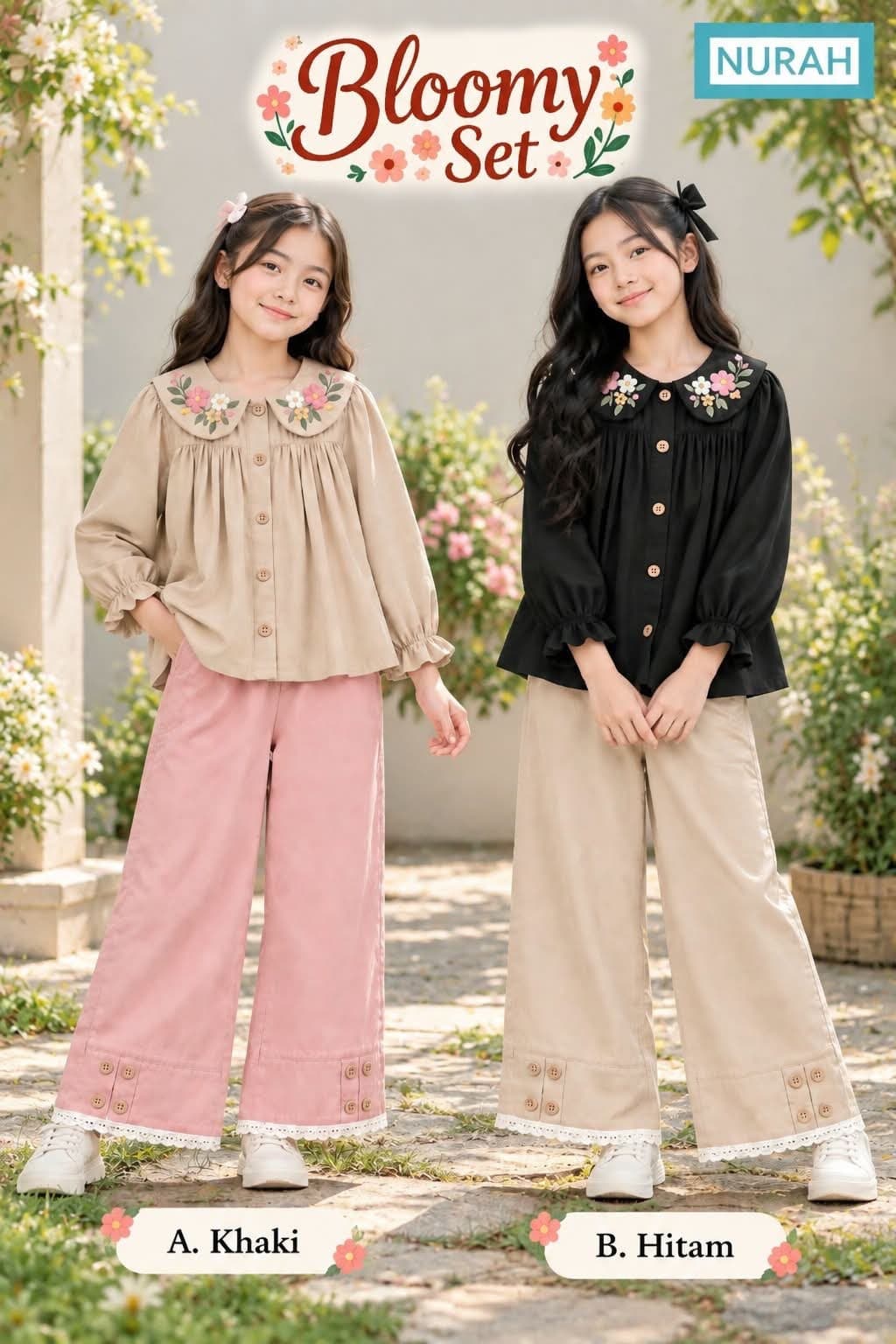 Bloomy Set by Nurah BBK