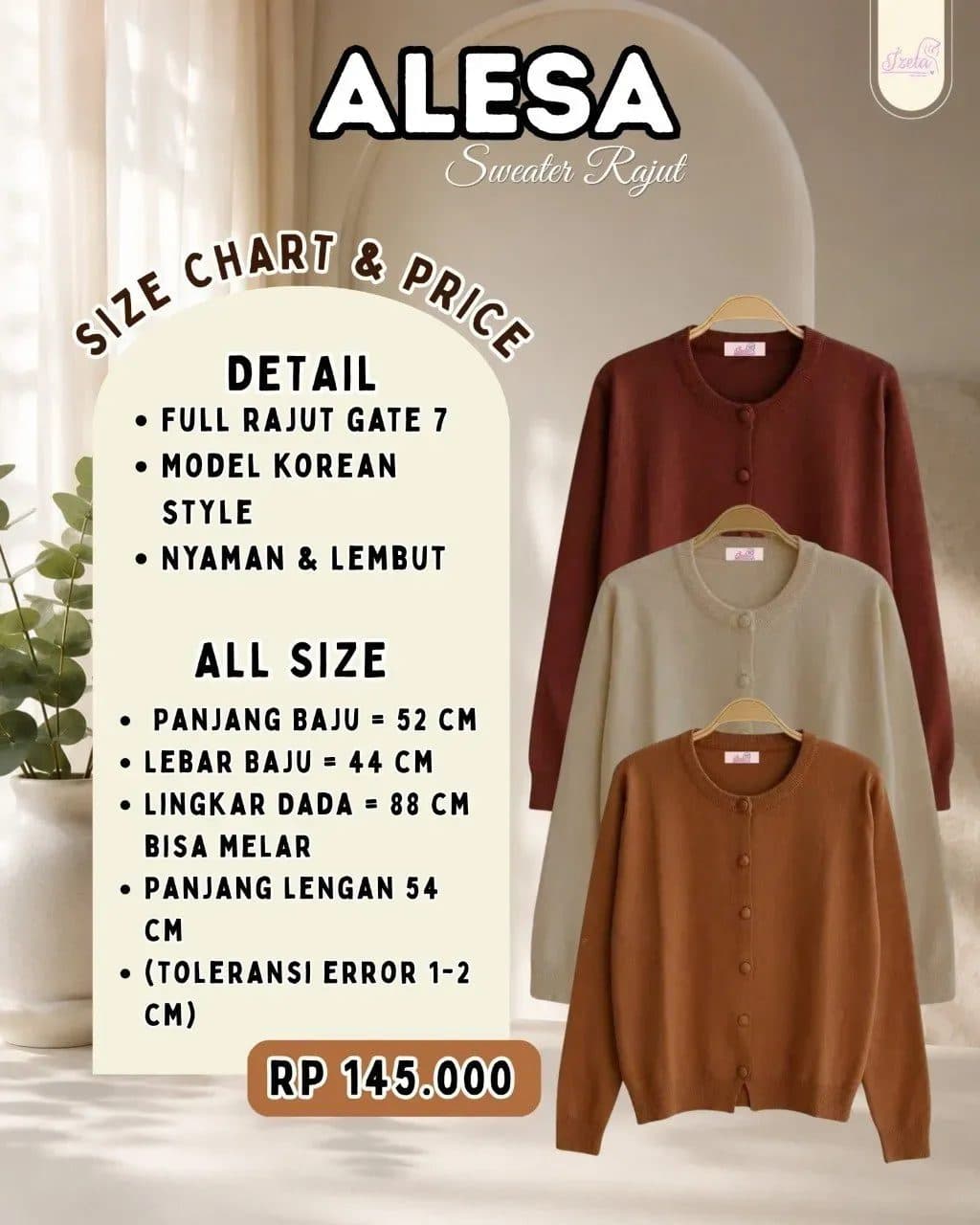 ALESA SWEATER RAJUT 7 OKT