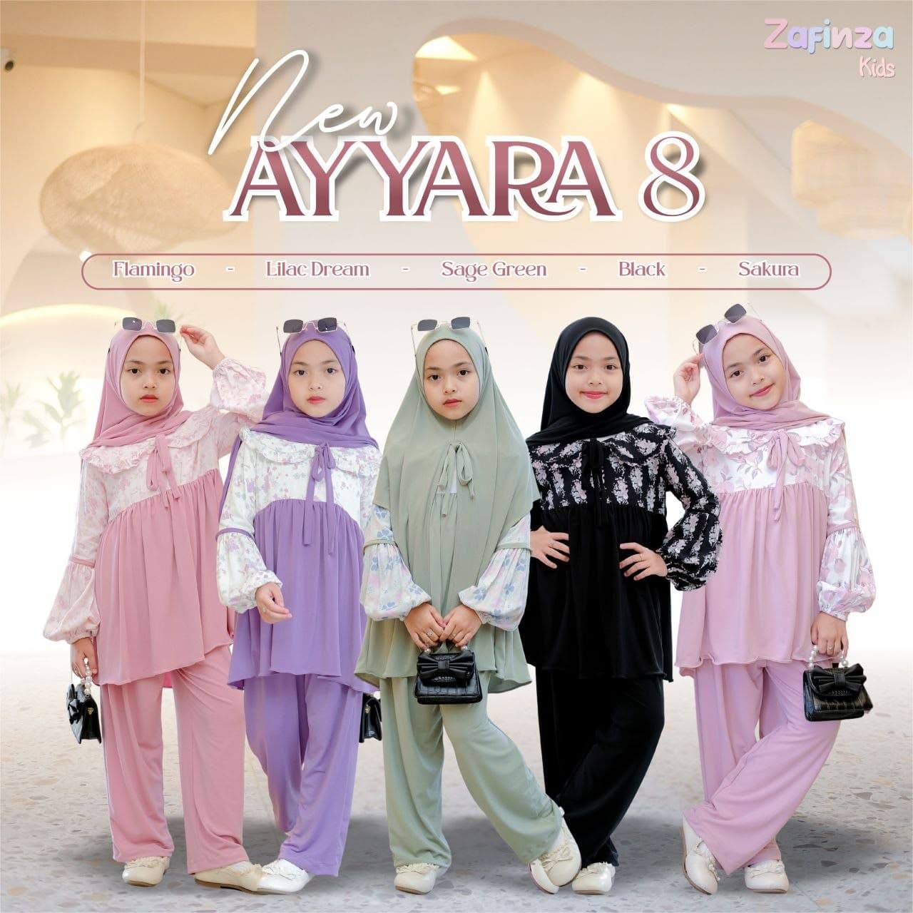 Ayyara Dress & Ayyara Oneset Series 8 by Zafinza