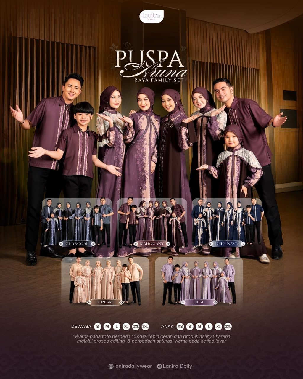 PUSPA ARUNA FAMILY SET