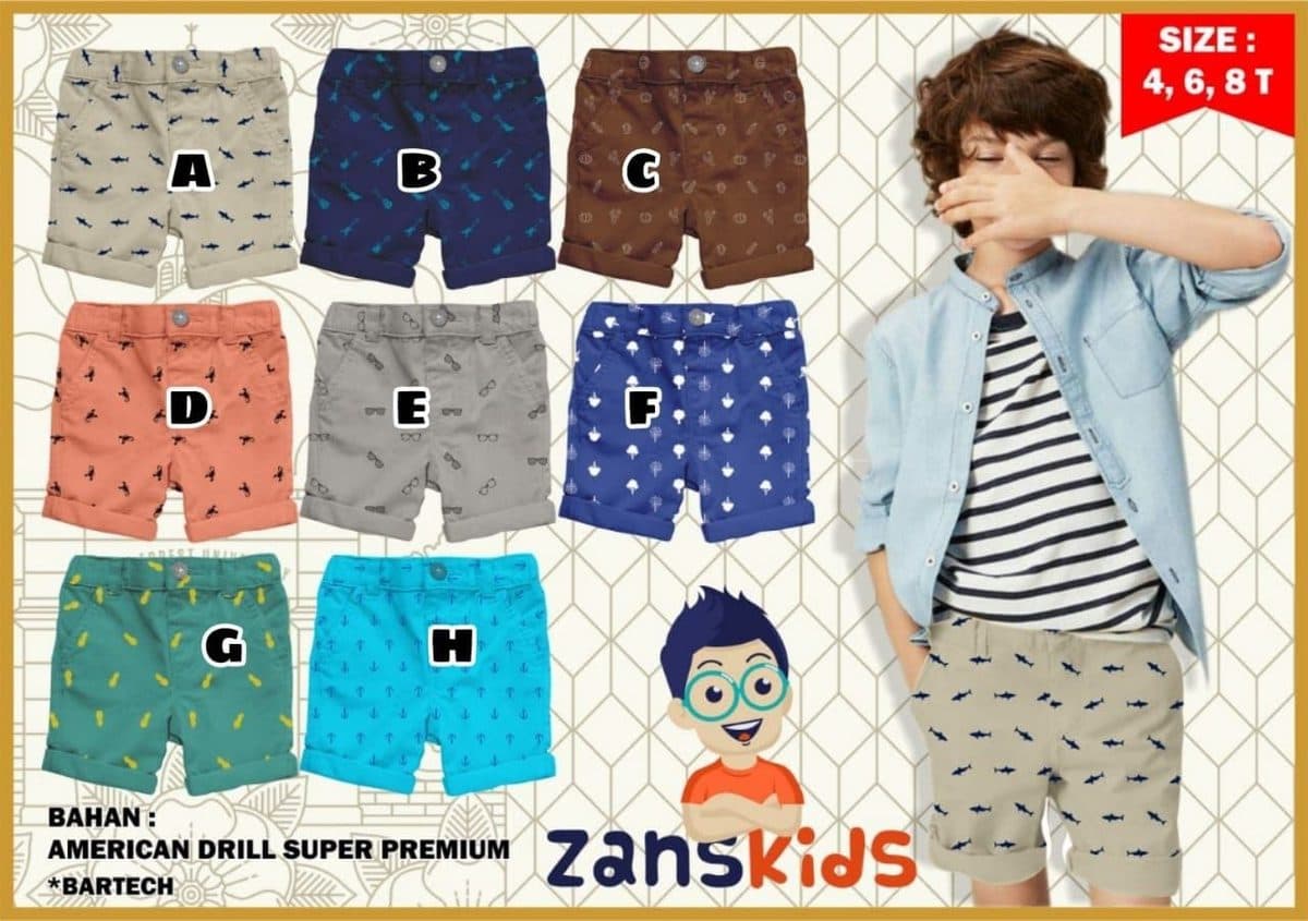 Celana Anak By Zanskids
