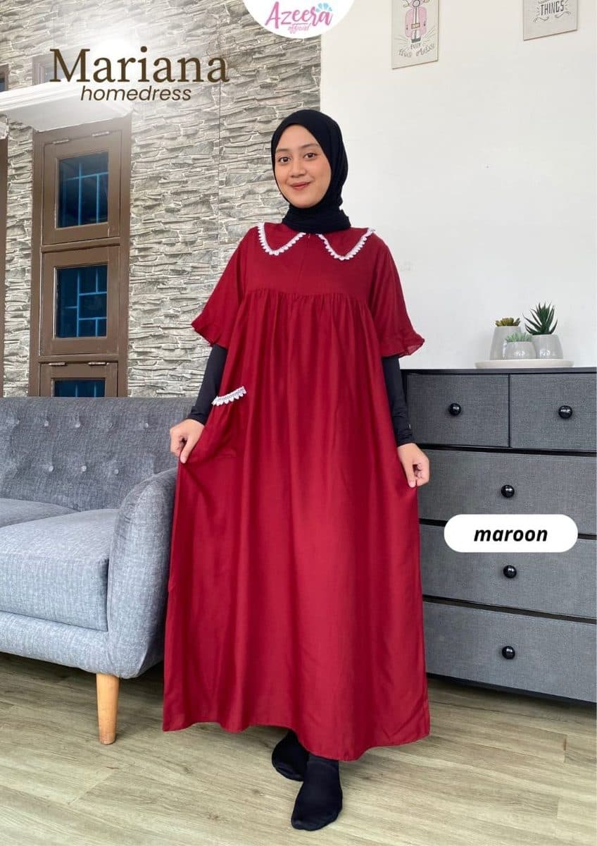 Gamis Dewasa Mariana Homedress By Azeera