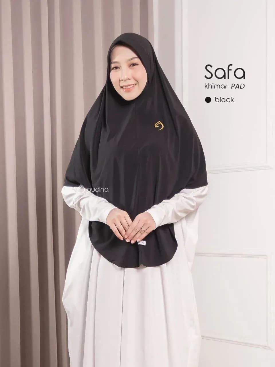 Jilbab Dewasa Safa Khimar Pad By Audina