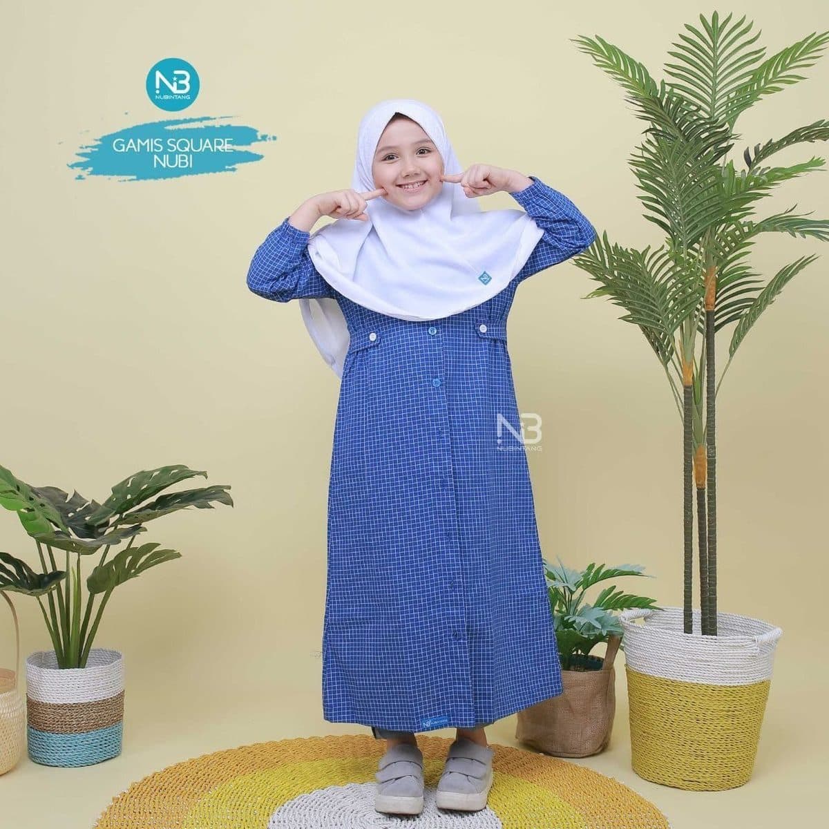 Gamis Anak Nubi Square By Nubi