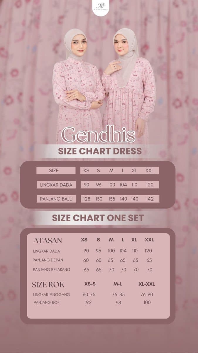Gamis Dewasa Gendhis Dress By Mayuna