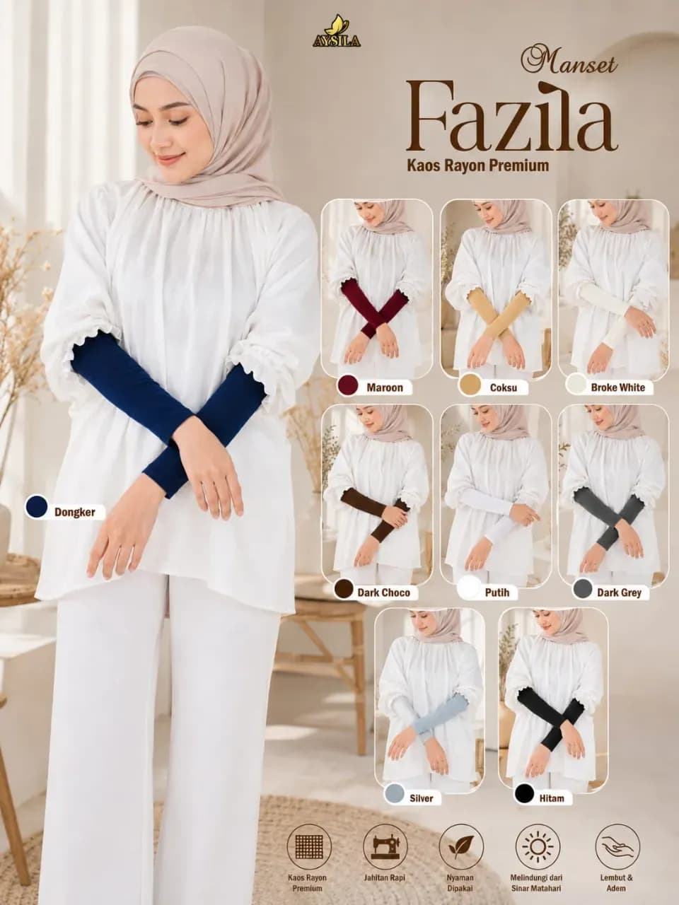 TUNIK LILY, MANSET FAZILA