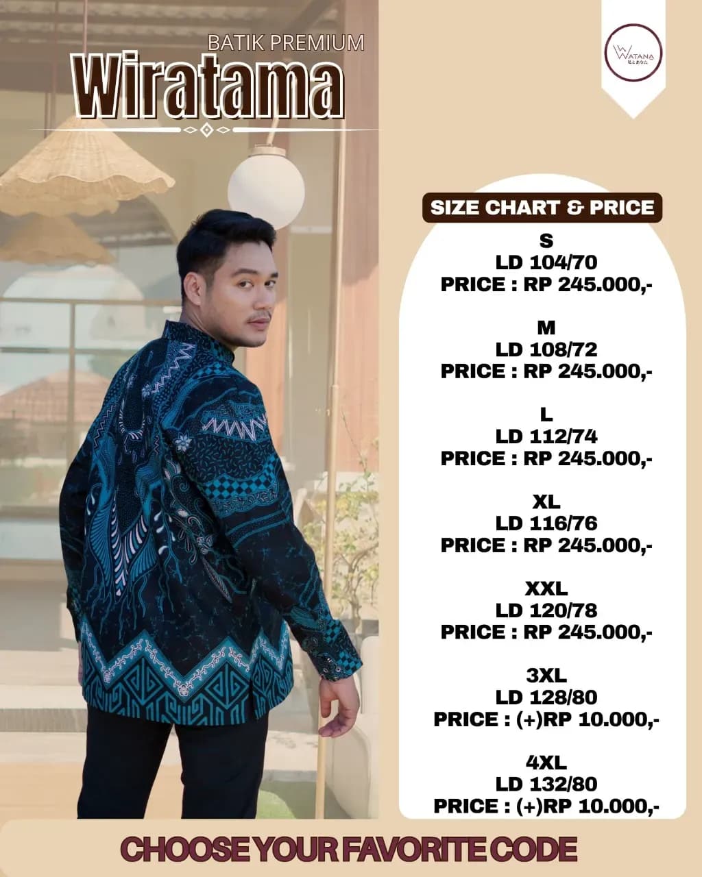 KEMEJA WIRATAMA BATIK
