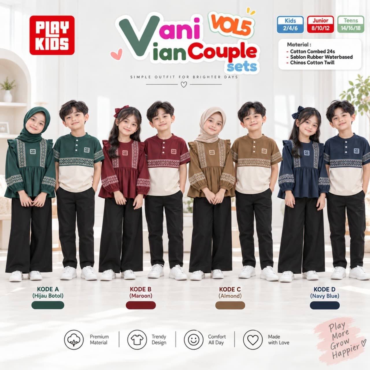 Vani Vian Couple by Play kids BBK