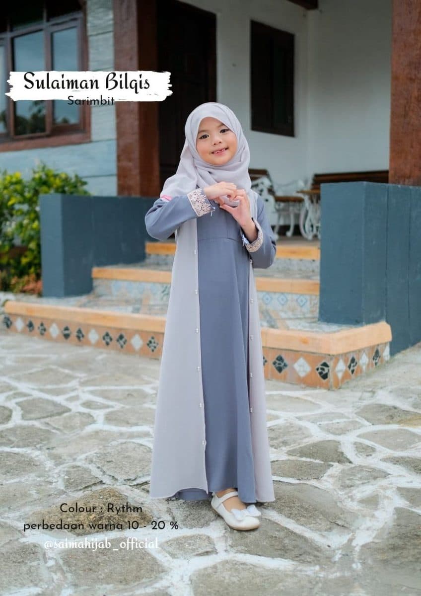 Gamis Anak Sarimbit Sulaiman Bilqis By Saima