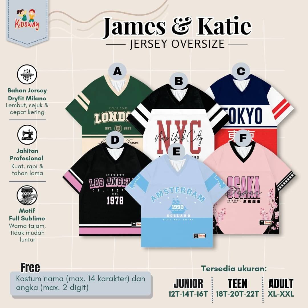 Jersey Oversize James & Katie by Kidsway BBK