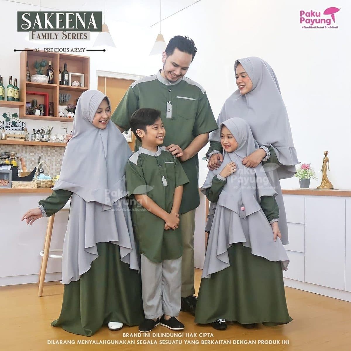 Gamis Sakeena By Paku Payung