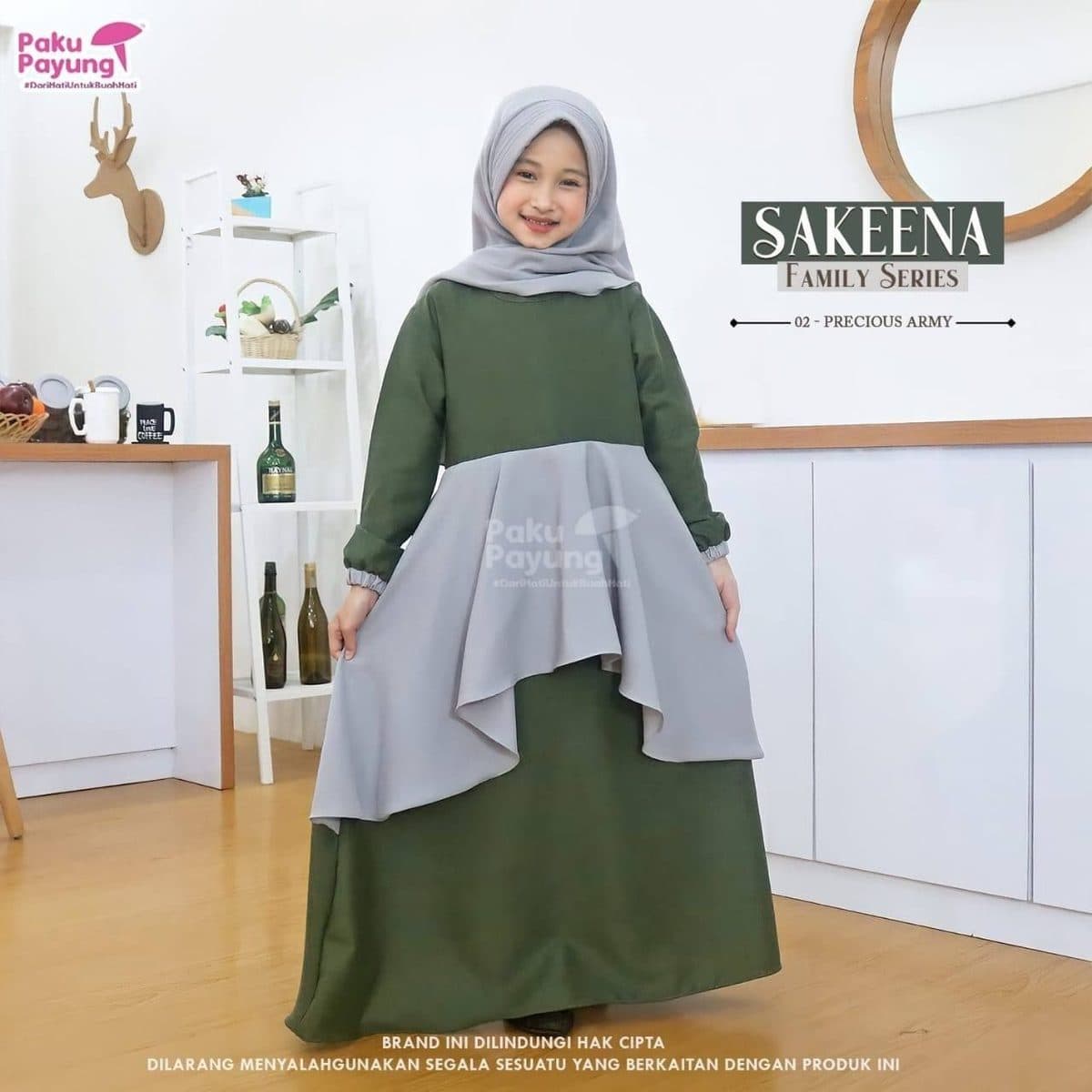 Gamis Sakeena By Paku Payung