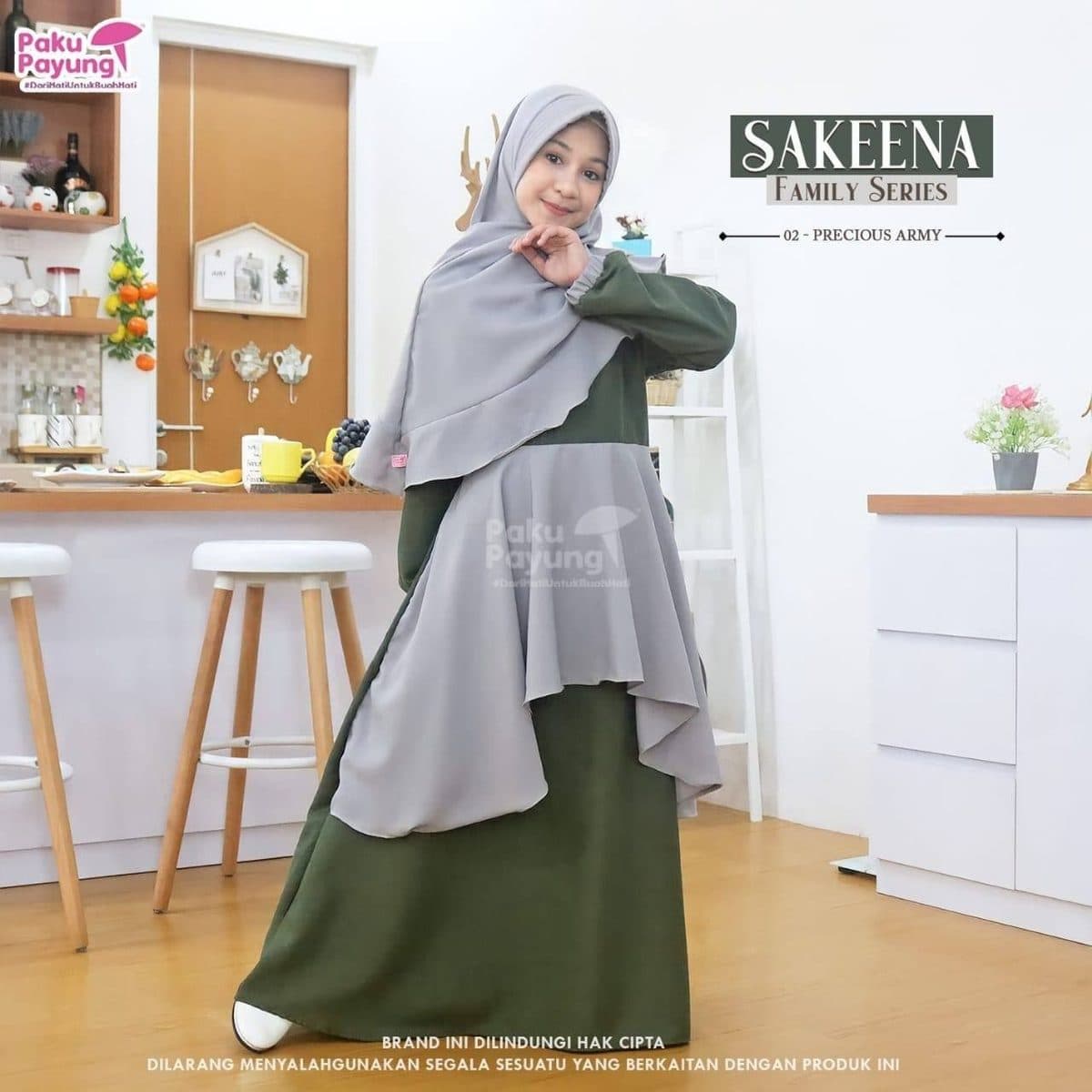 Gamis Sakeena By Paku Payung