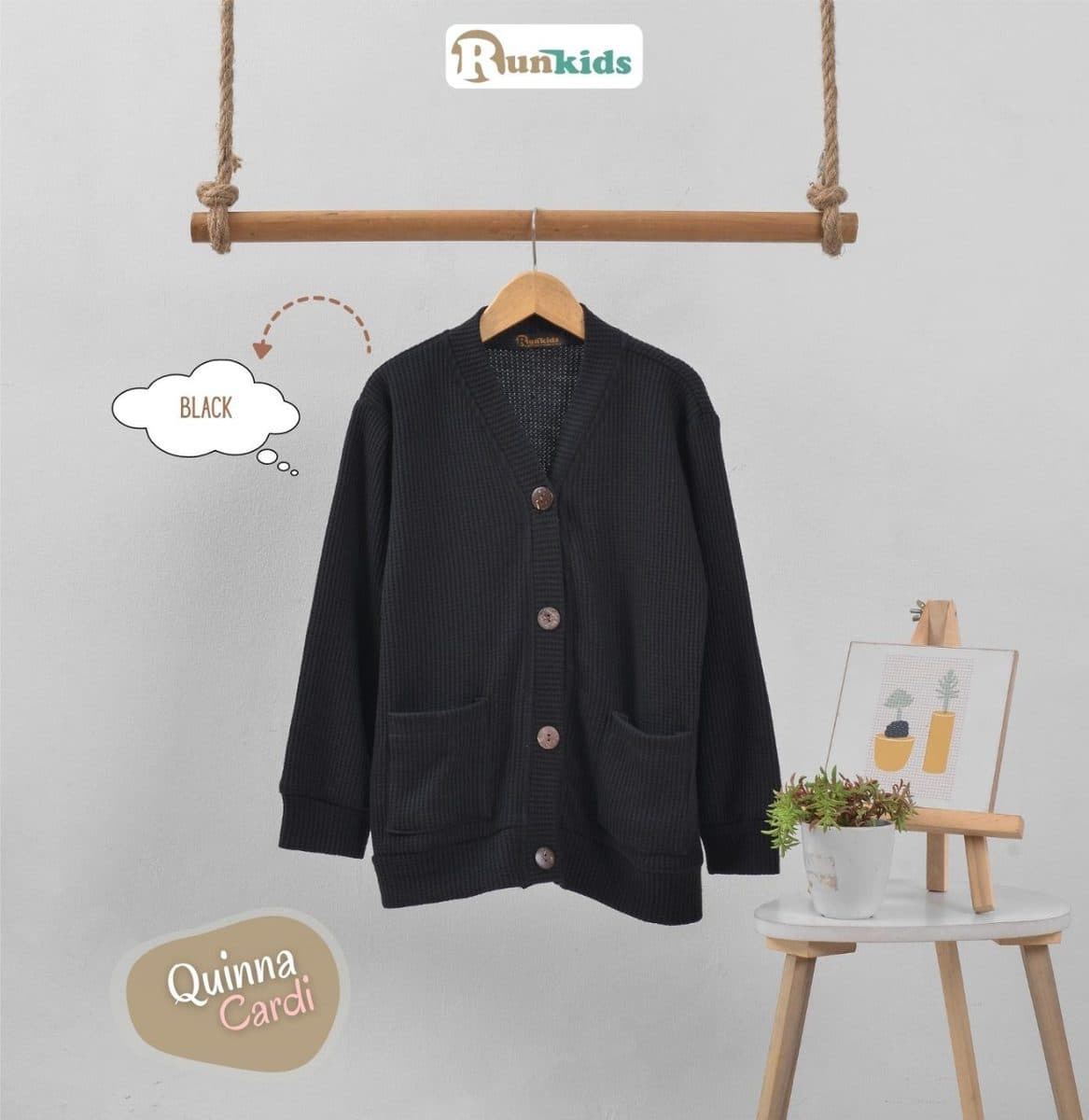 Cardigan Anak Quinna Cardigan By Runkids