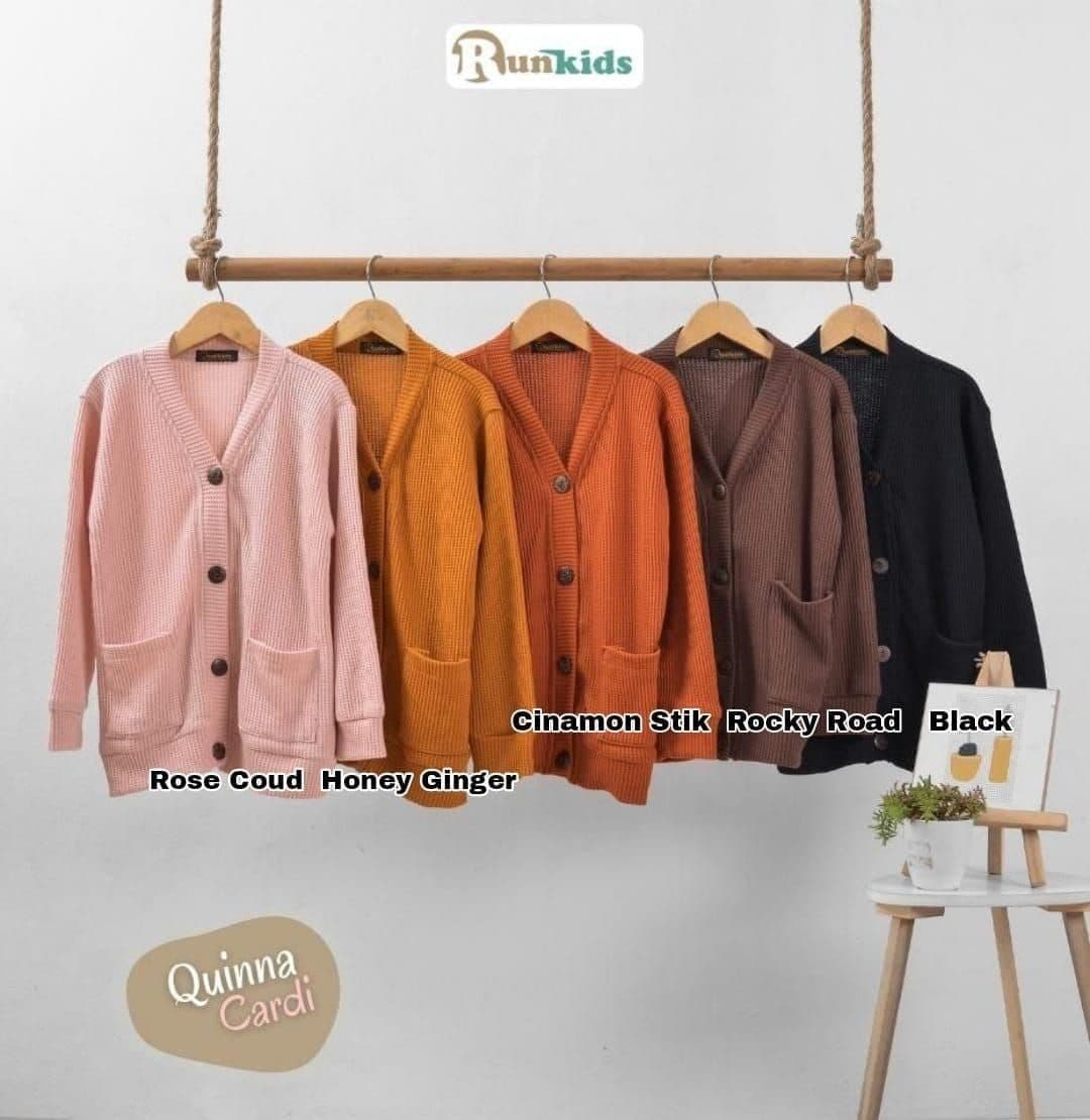 Cardigan Anak Quinna Cardigan By Runkids