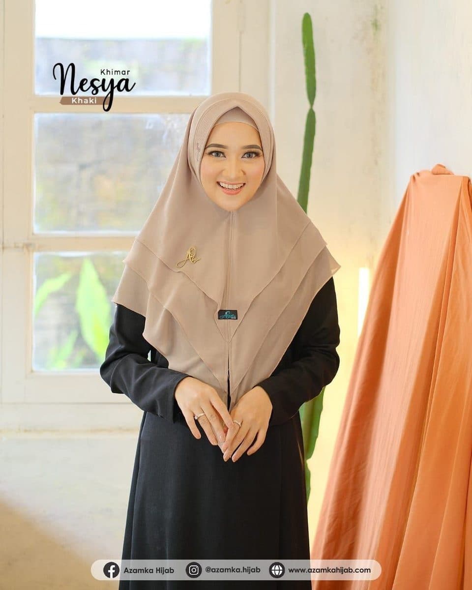Jilbab Dewasa Khimar Nesya By Azamka