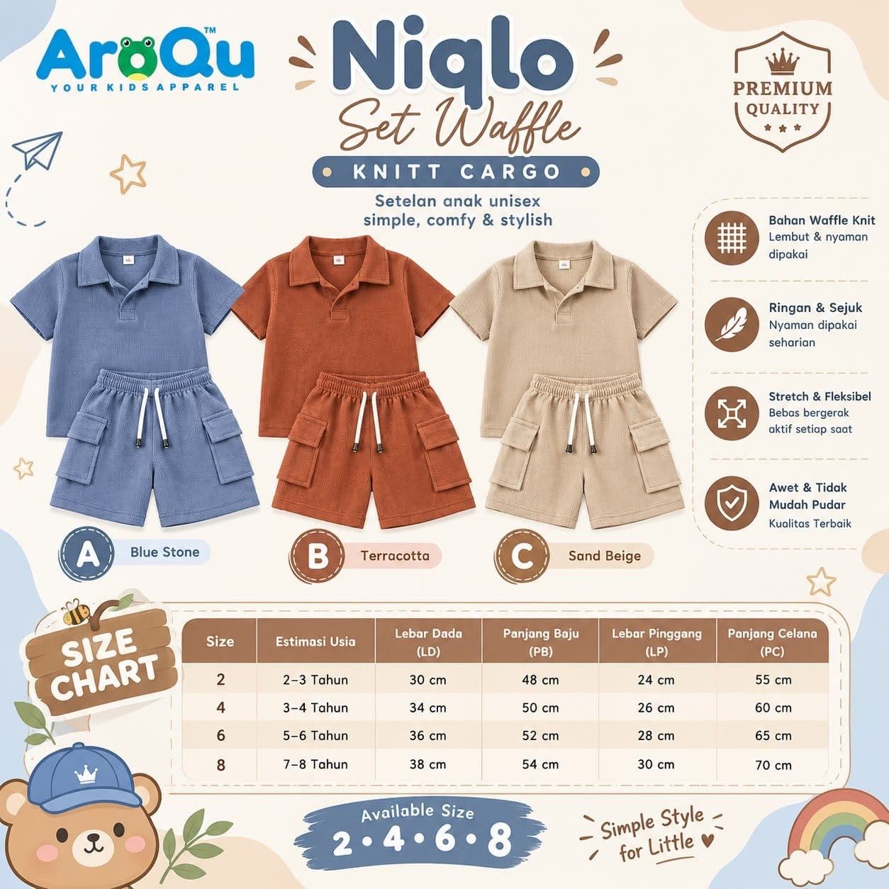 Wafle Niqlo by Aroqu - BBK