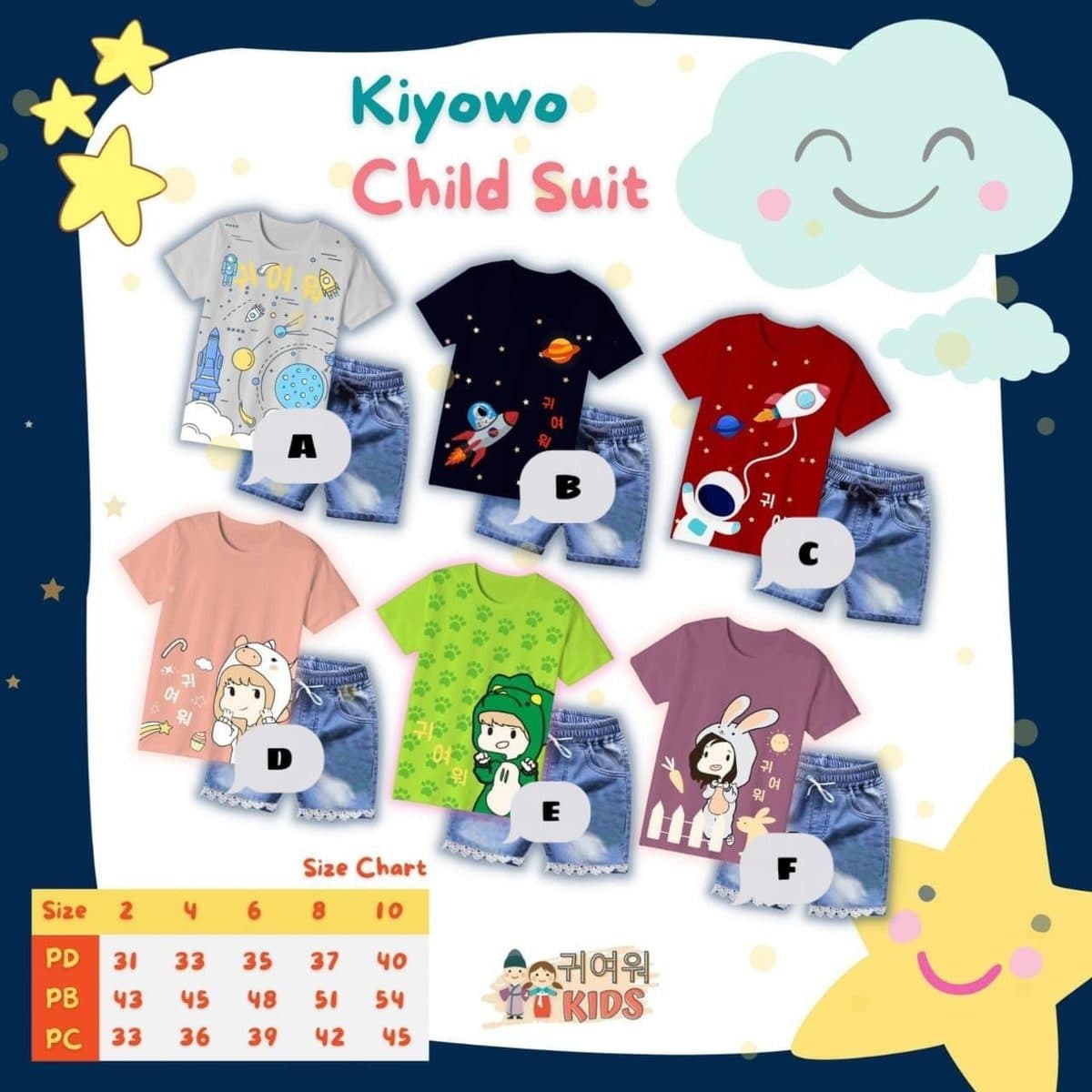 Setelan Anak Setelan Kiyowo By Kiyowo