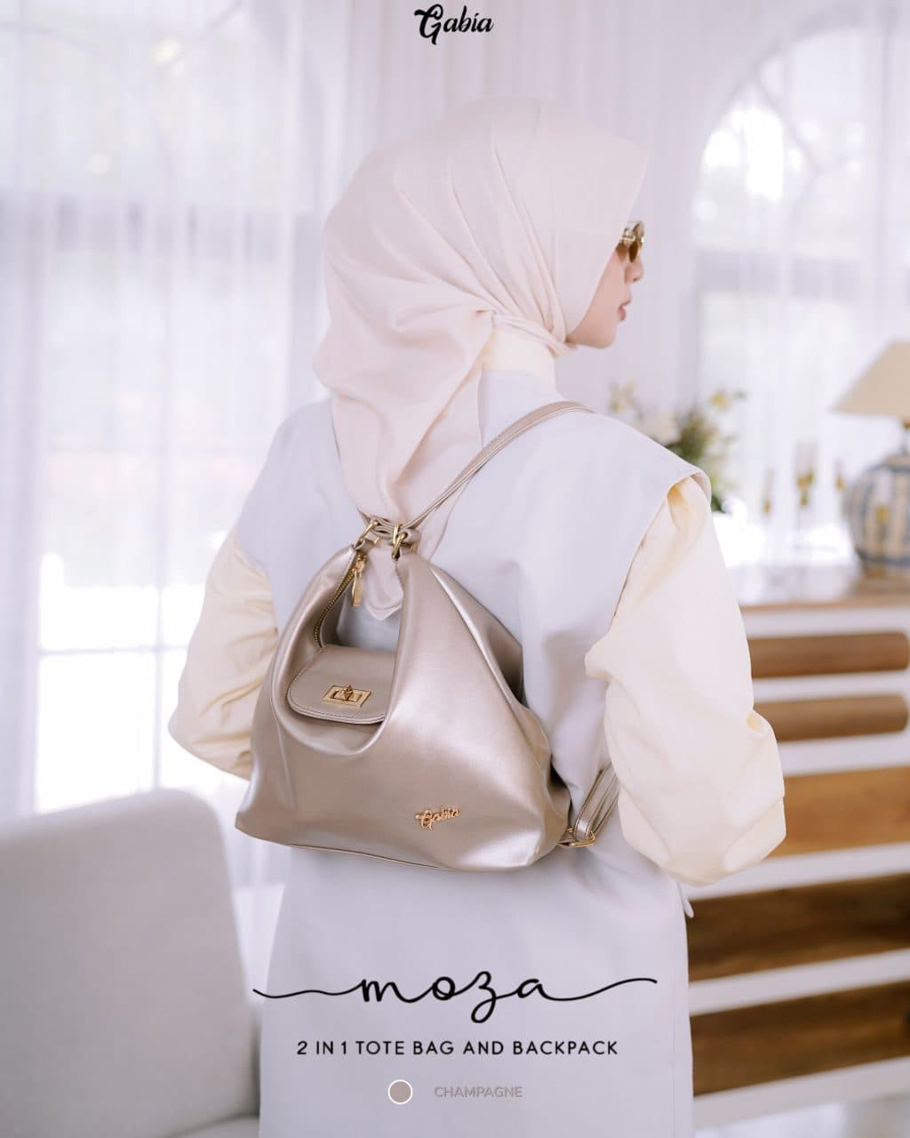 Moza 2in1 Totebag And Backpack