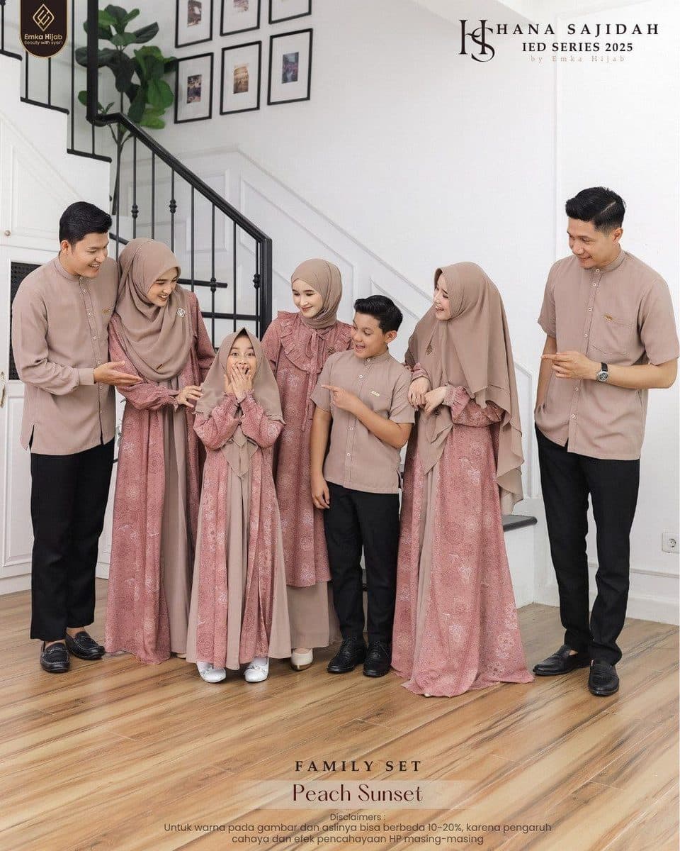 Gamis Anak Hana Sajidah By Emka Hijab