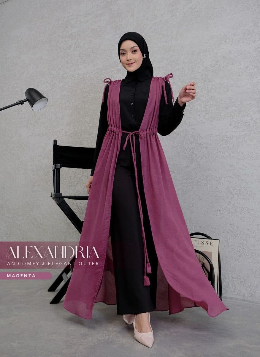 Gamis Dewasa Alexandria Outer By Anb