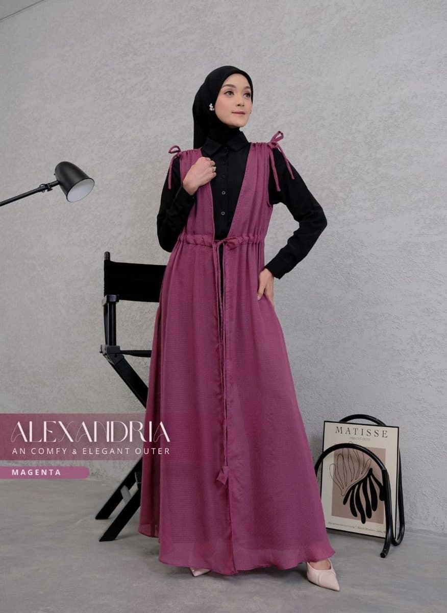 Gamis Dewasa Alexandria Outer By Anb