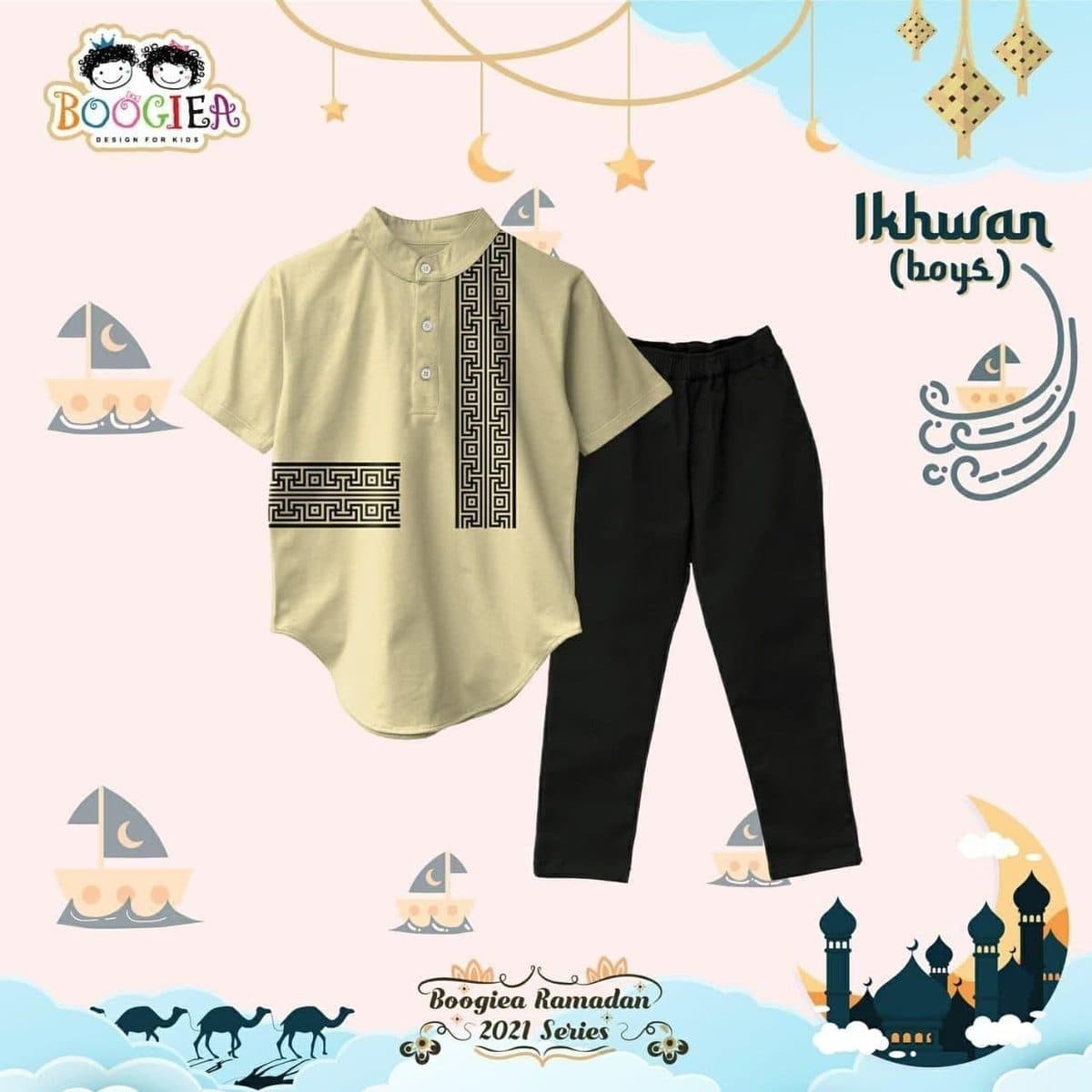 Setelan Anak Set Islami By Boogiea