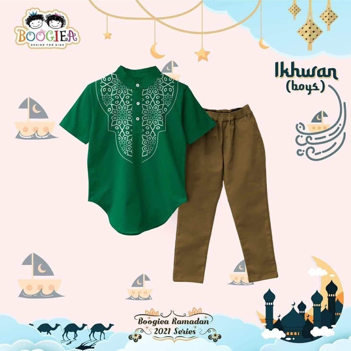 Setelan Anak Set Islami By Boogiea