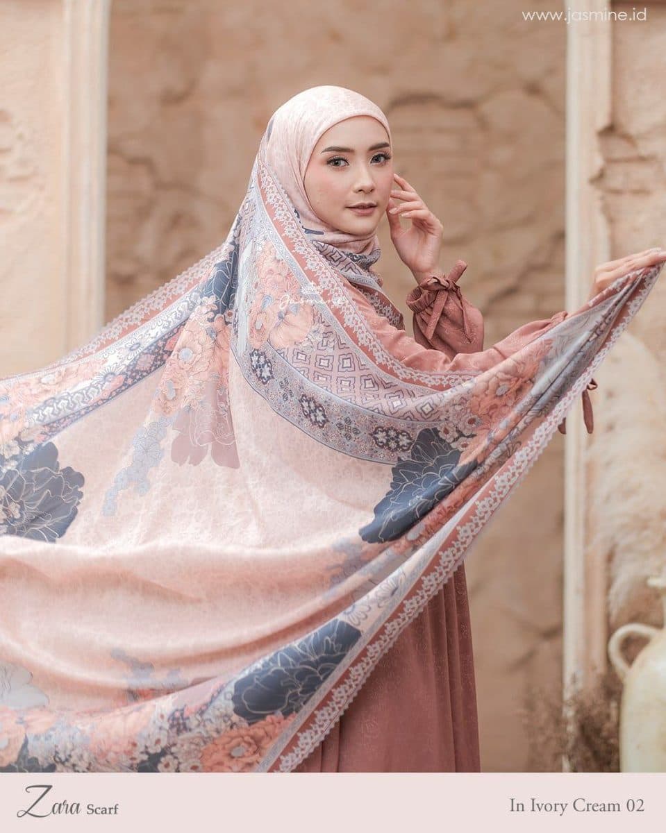 Jilbab Dewasa Zara Scarf With Jasmine