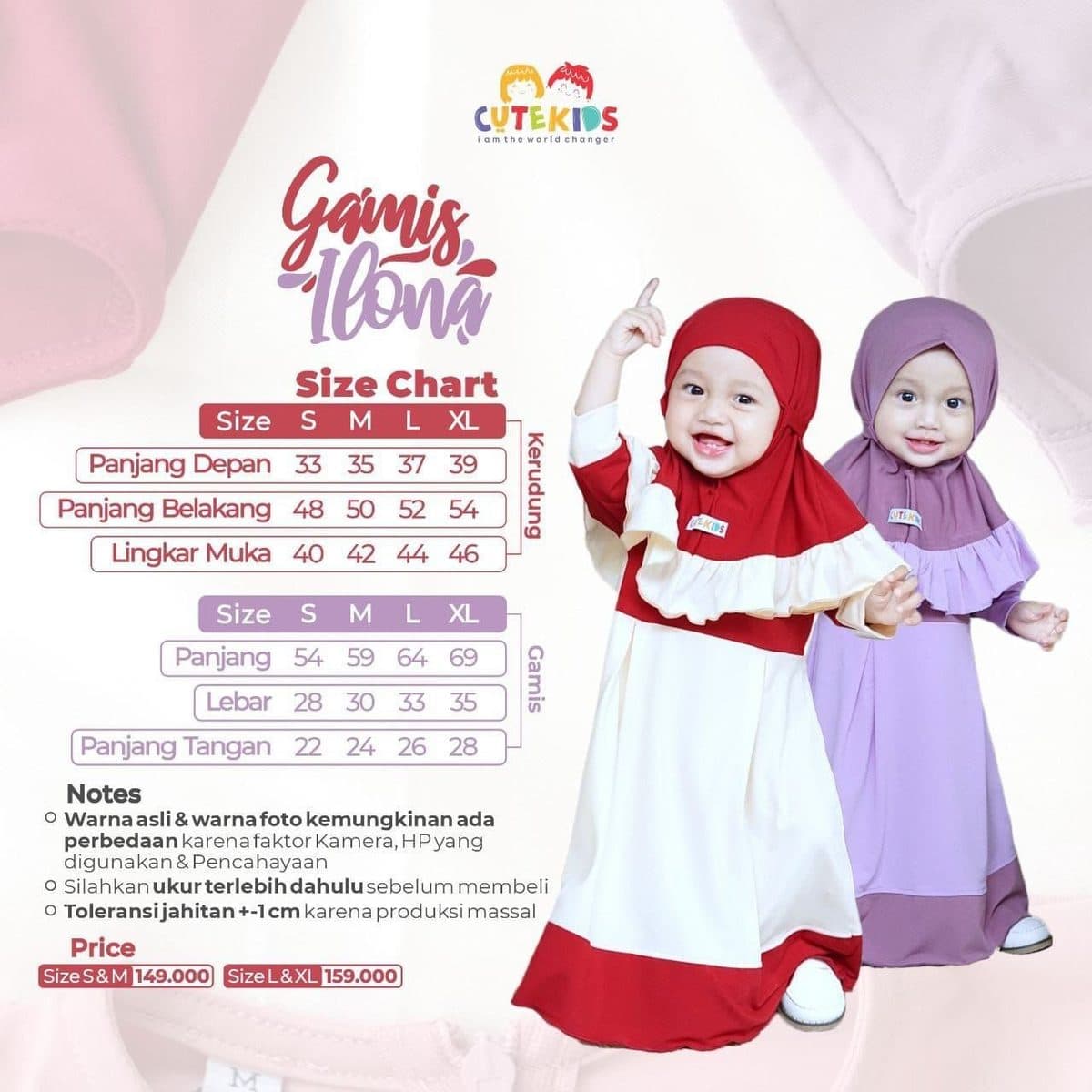 Gamis Anak Ilona By Cutekids