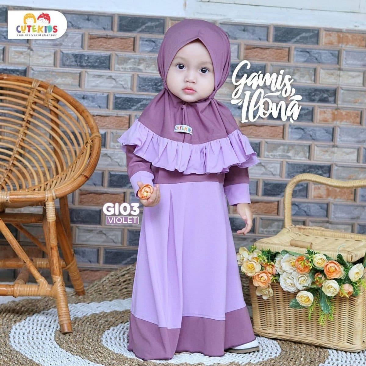 Gamis Anak Ilona By Cutekids