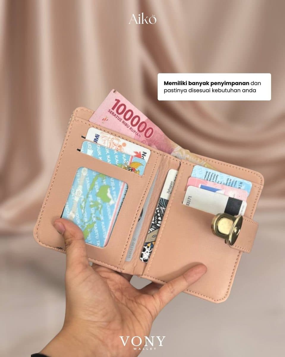 Dompet Wanita Vony Wallet By Aiko