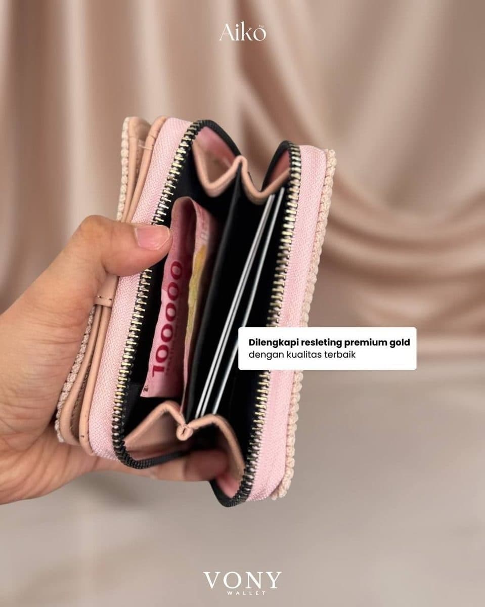 Dompet Wanita Vony Wallet By Aiko