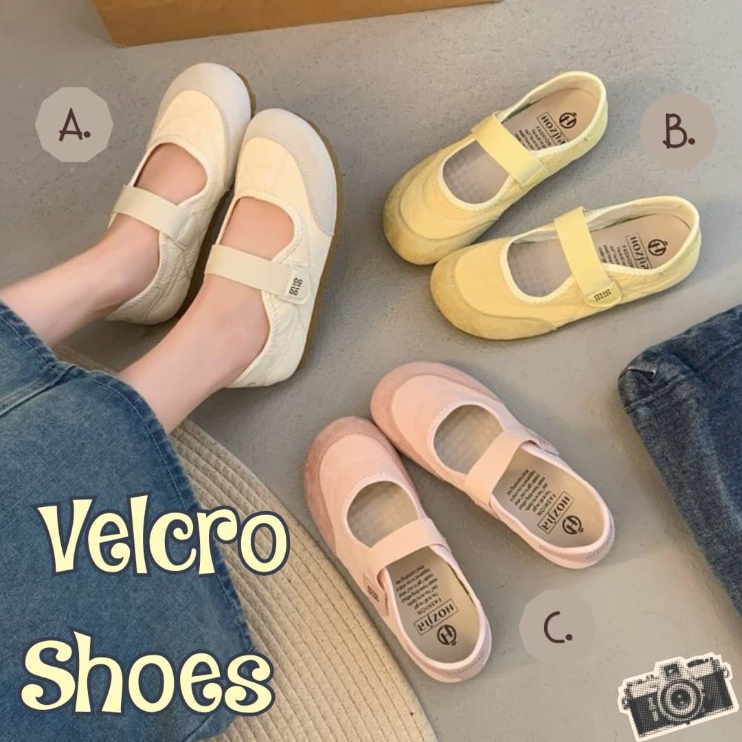 Velcro Shoes by Import BBK