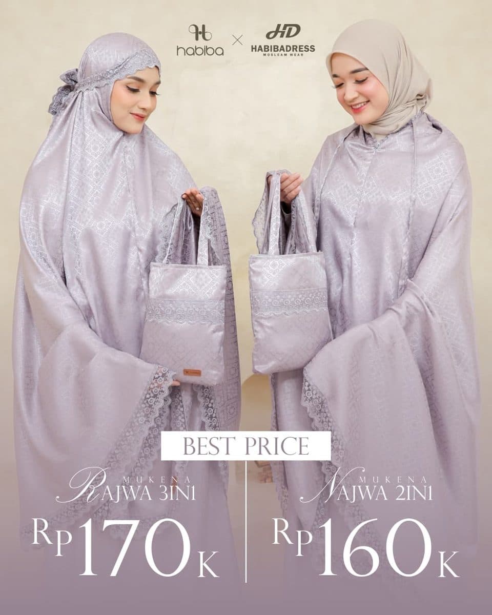 MUKENA RAJWA 3IN1, NAJWA 2IN1 BATCH 4