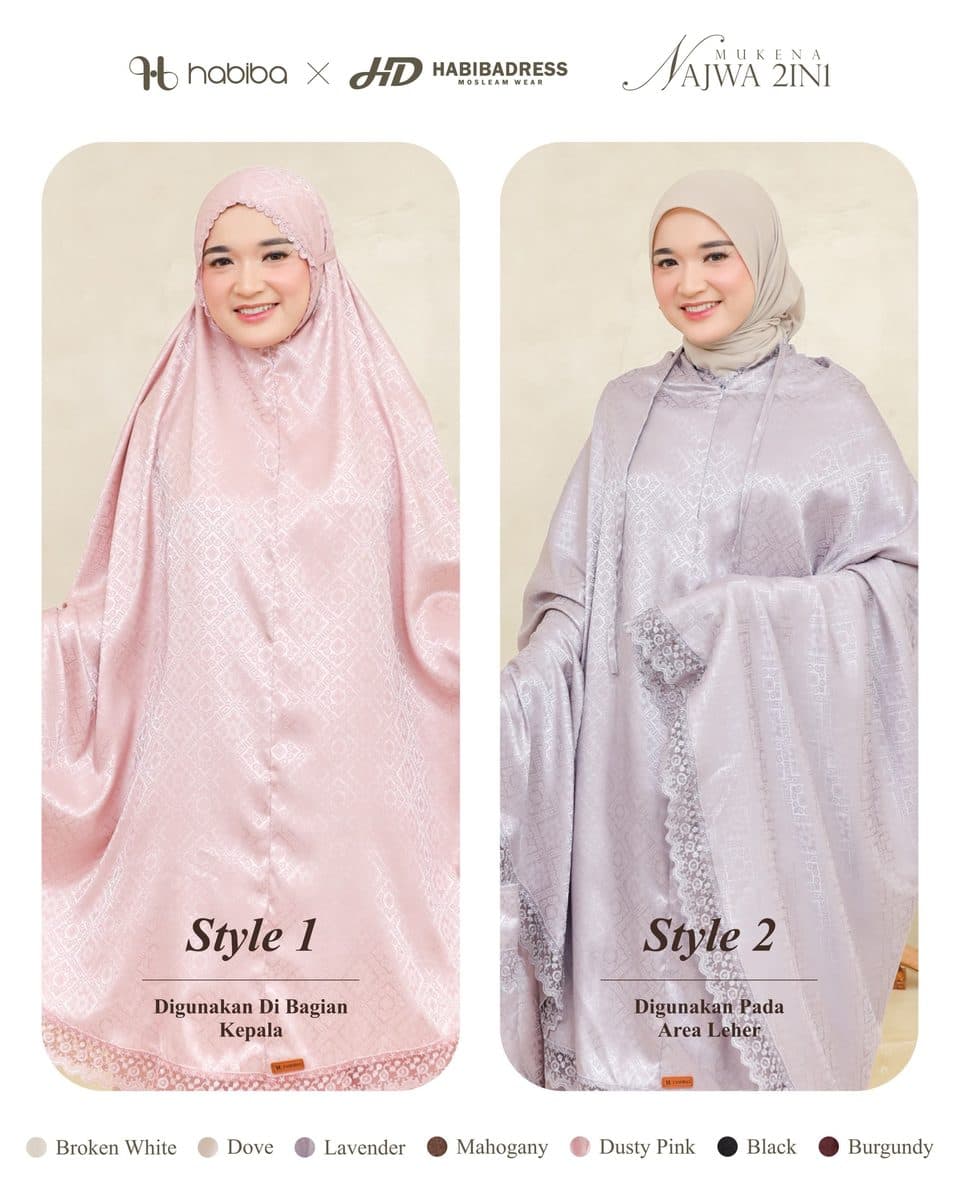 MUKENA RAJWA 3IN1, NAJWA 2IN1 BATCH 4