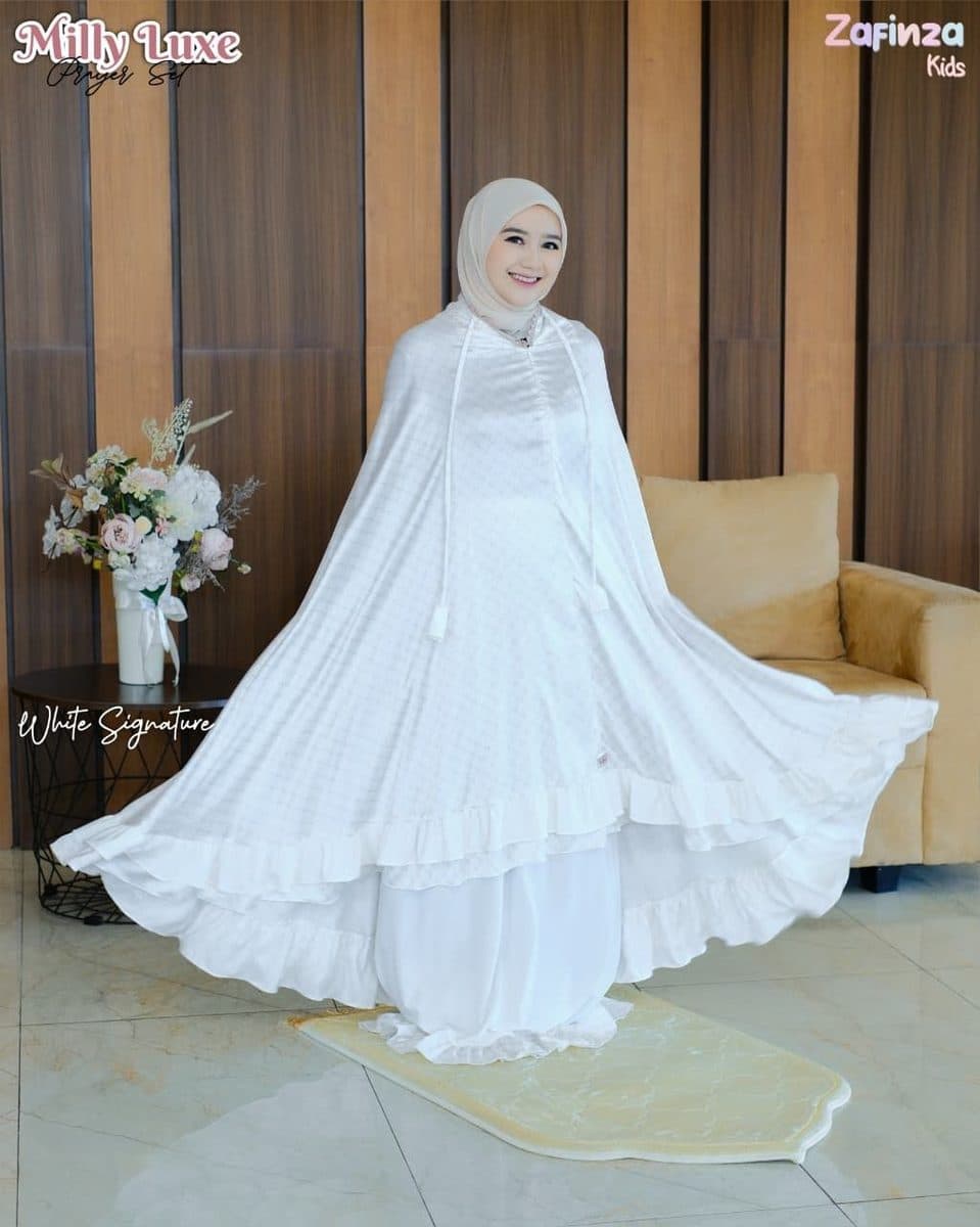 Mukena Milly Luxe Mom & Kids By Zafinza