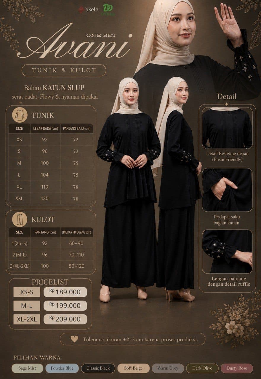 AVANI ONESET BATCH 2