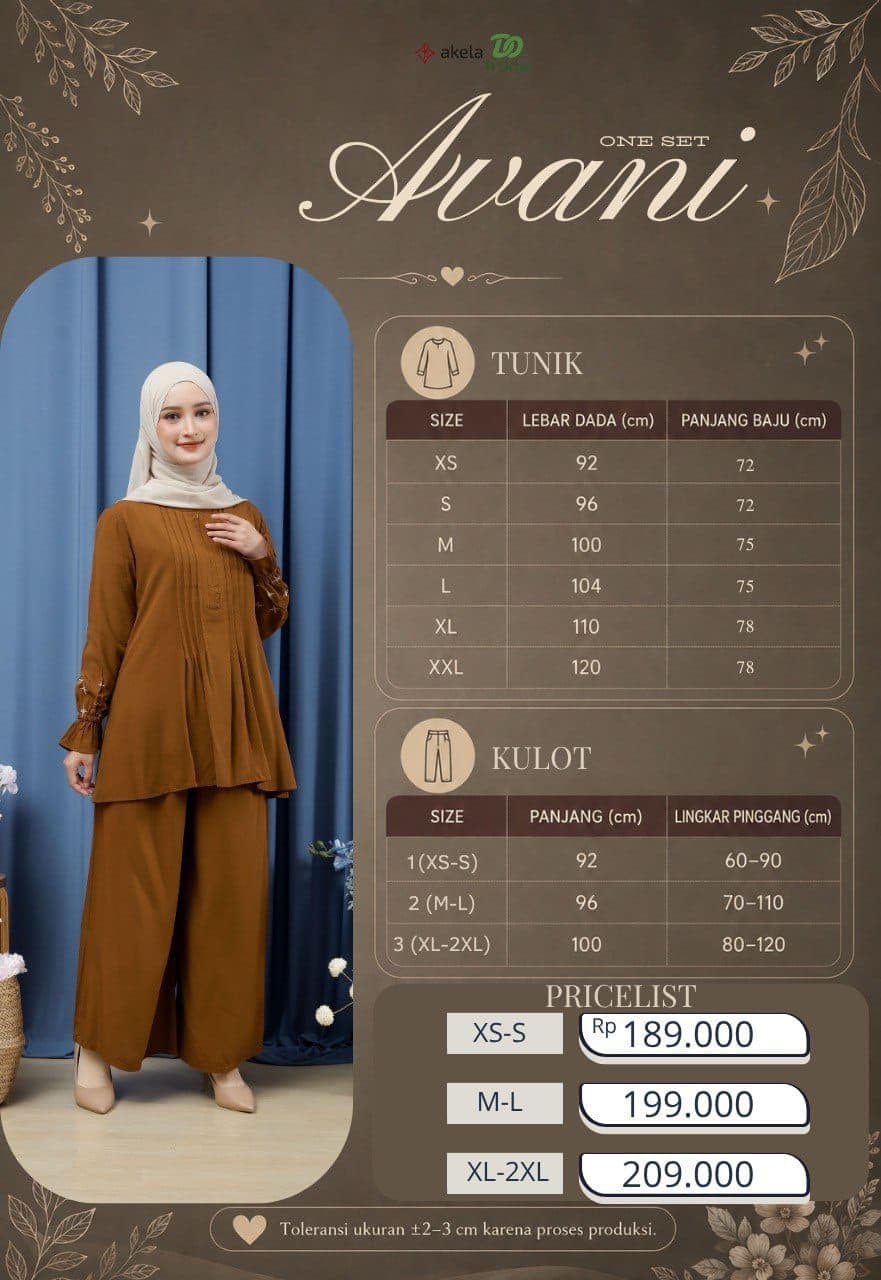 AVANI ONESET BATCH 2