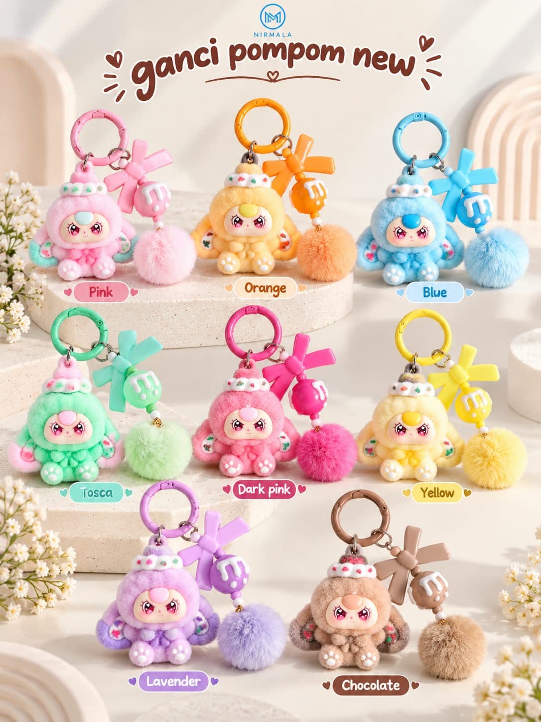 GANCI POMPOM NEW