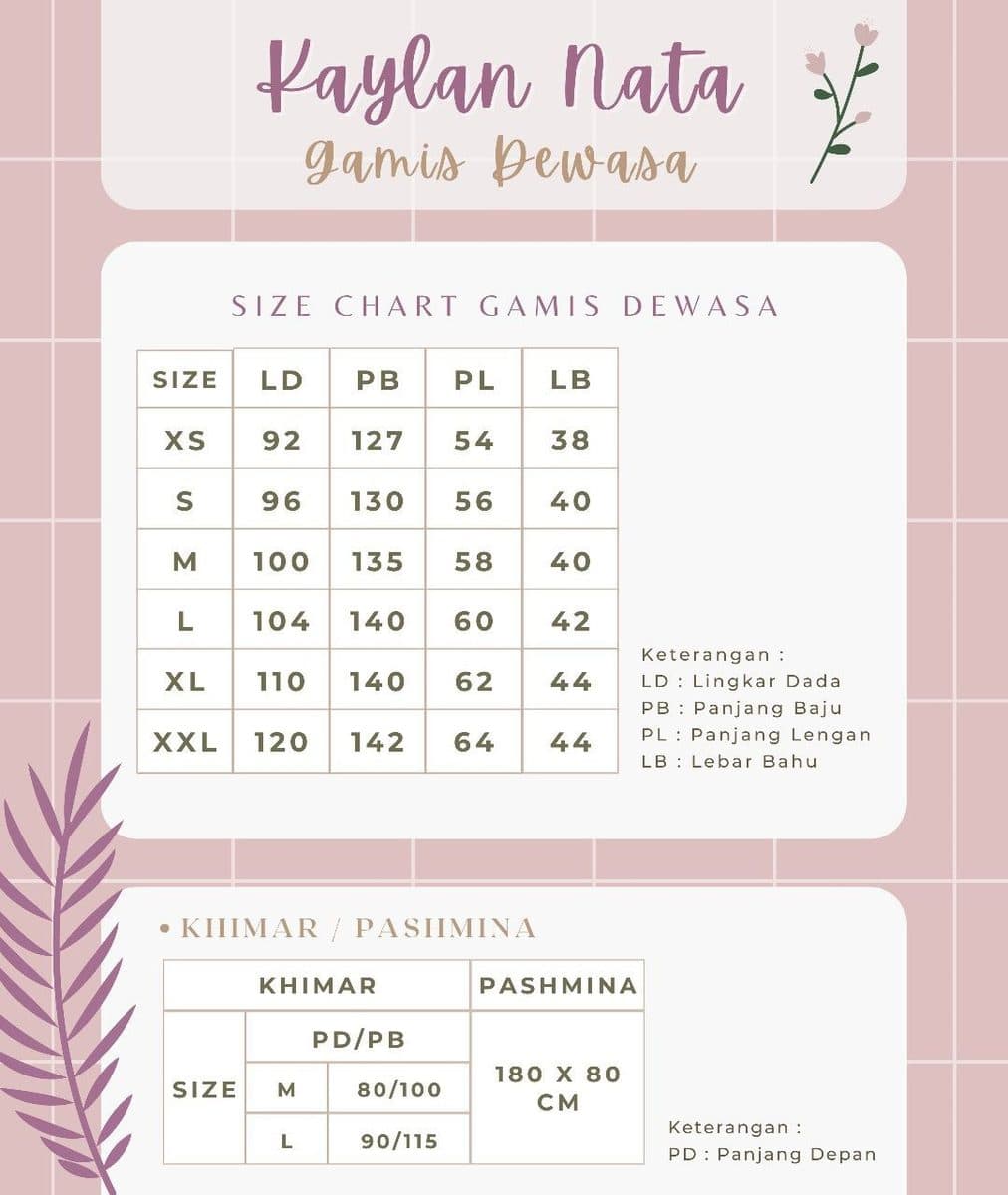 Gamis Dewasa Kaylan Nata By Hanshee