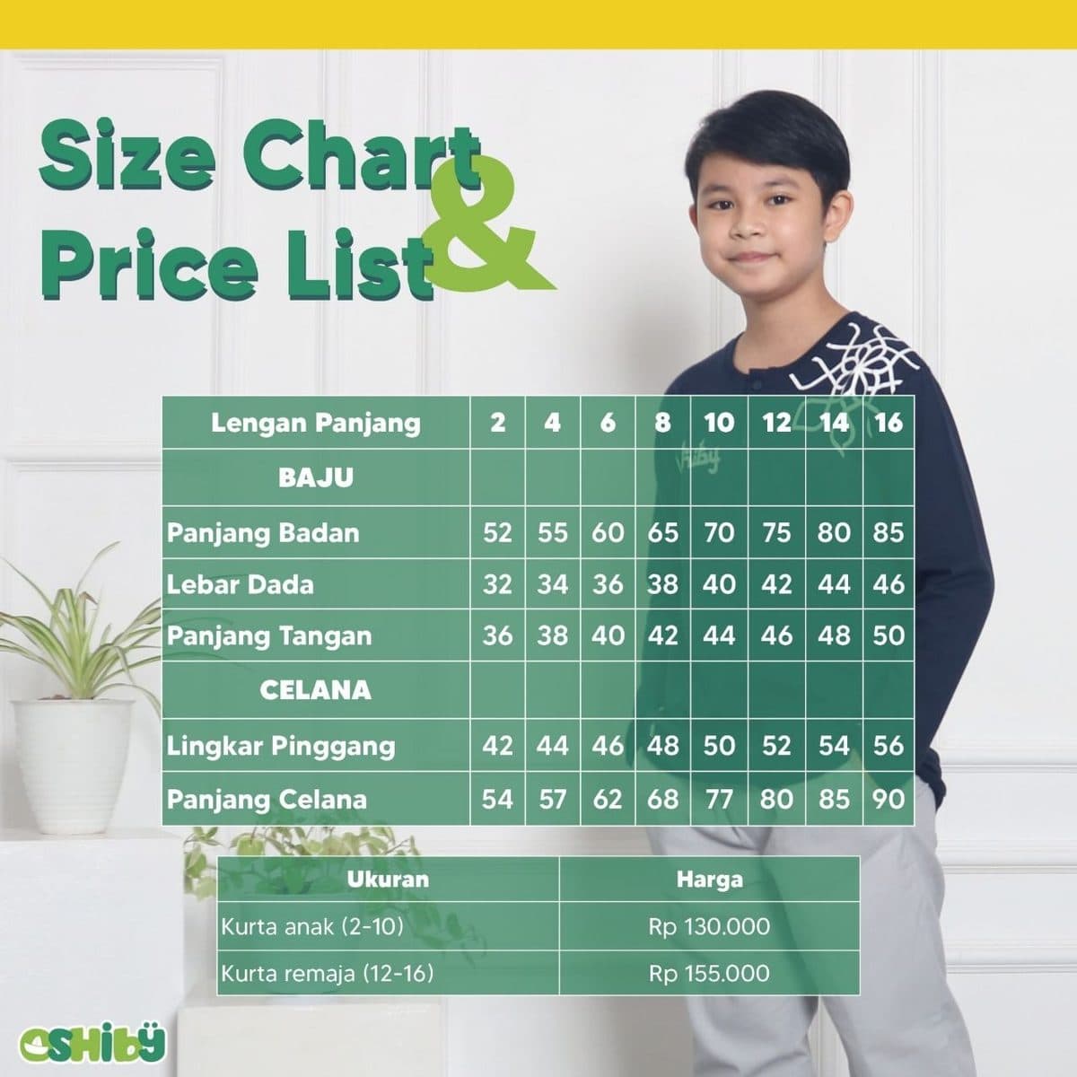 Setelan Anak Oshiby Al-fitri By Oshiby