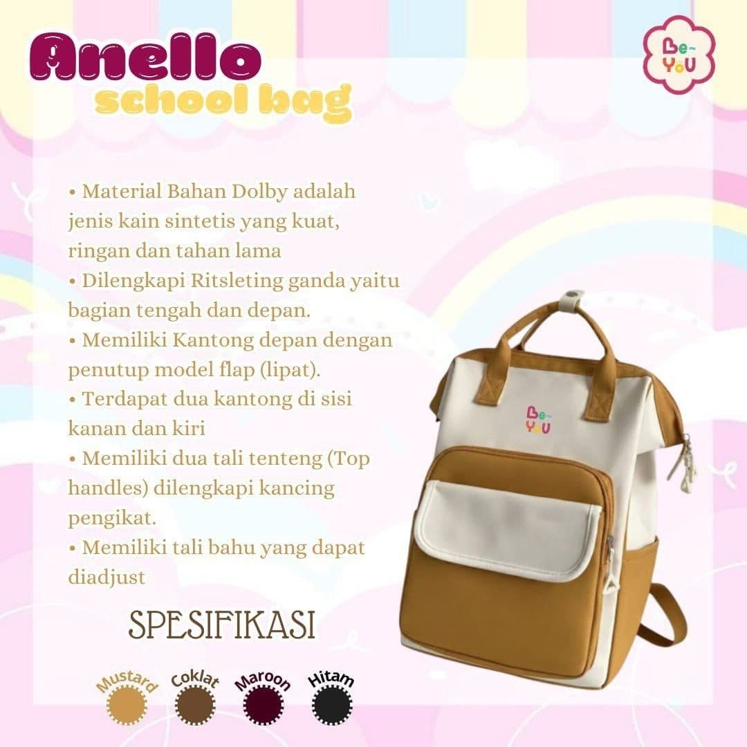 Tas Anello School Bag By Be-you