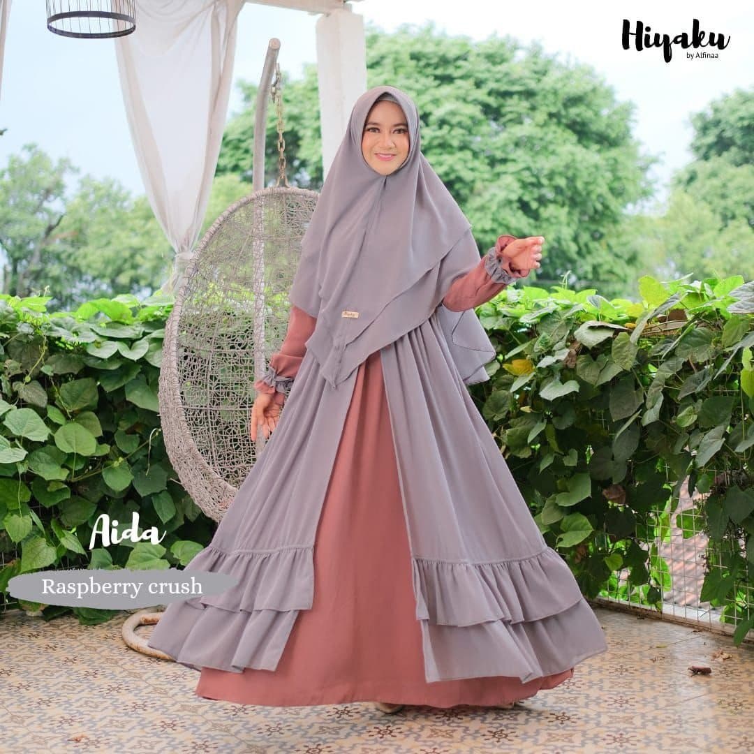 Gamis Dewasa Aida Dress By Hiyaku