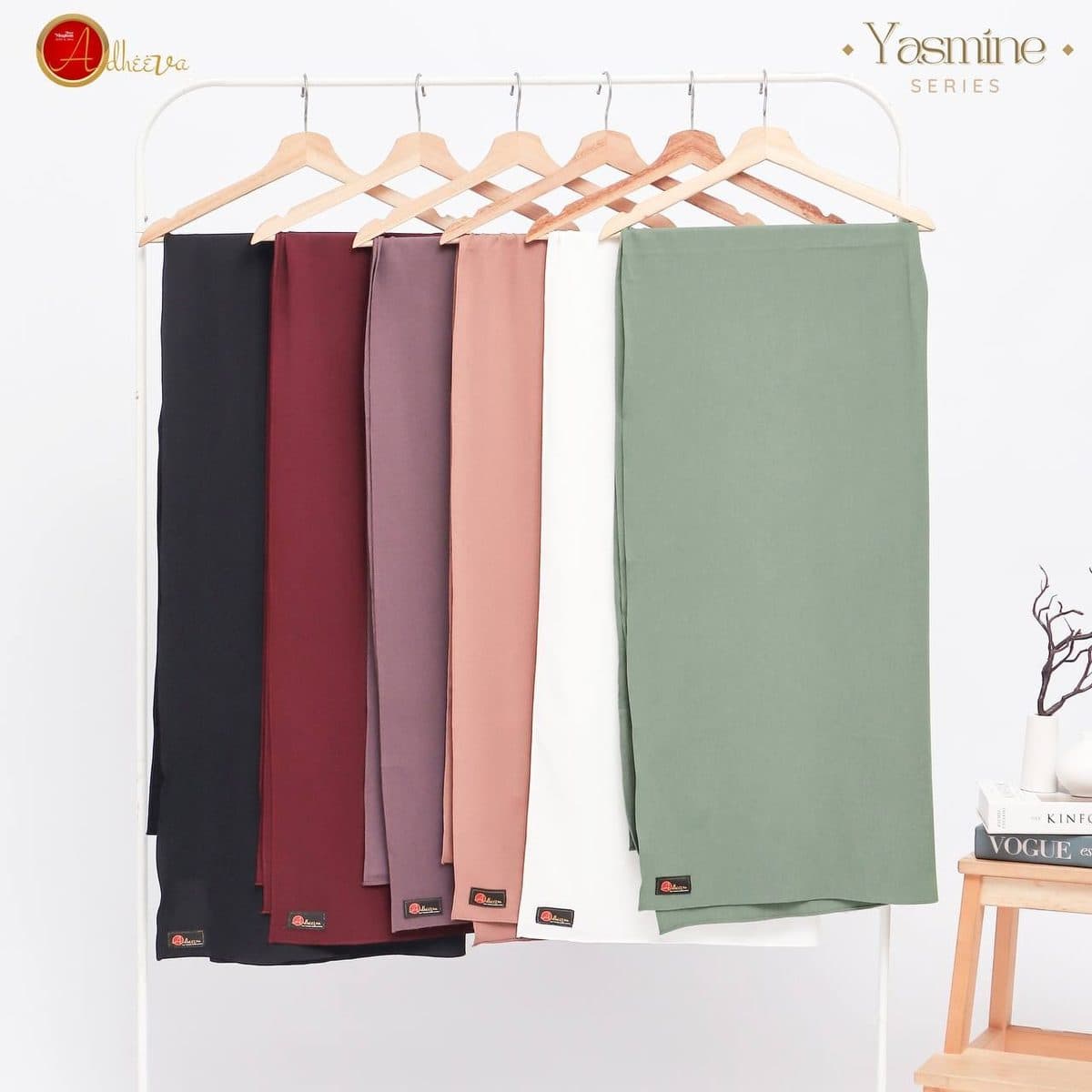 Jilbab Dewasa Yasmine Pashmina By Alietha