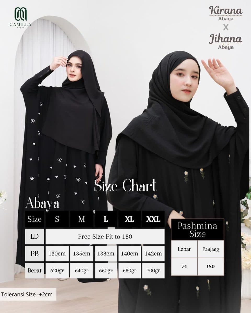 Abaya Dewasa Jihana Abaya By Camilla Hijab