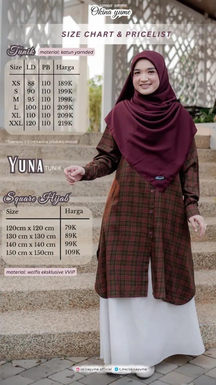 YUNA TUNIK B2 by OKINA YUME