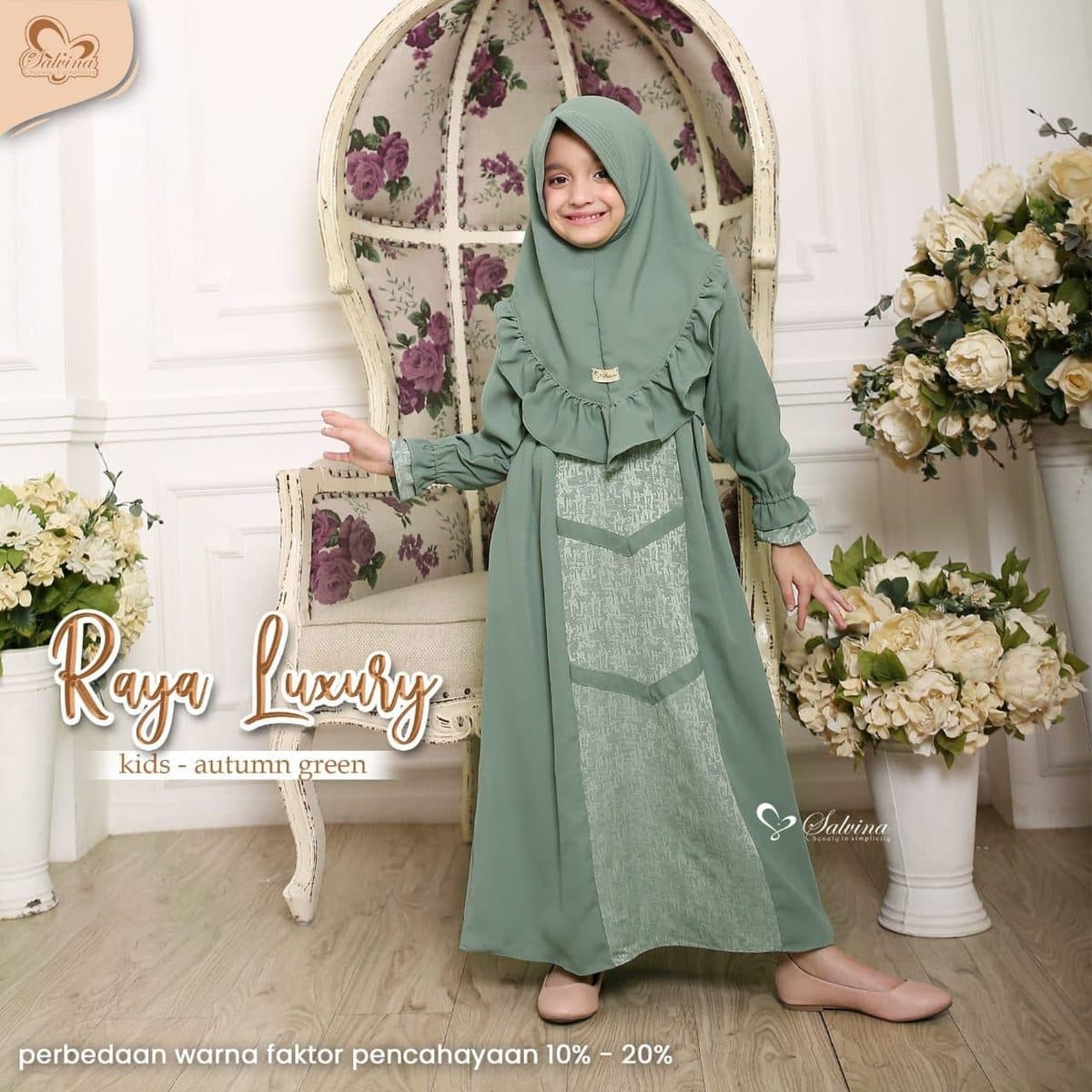 Gamis Anak Sarimbit Raya Series By Salvina