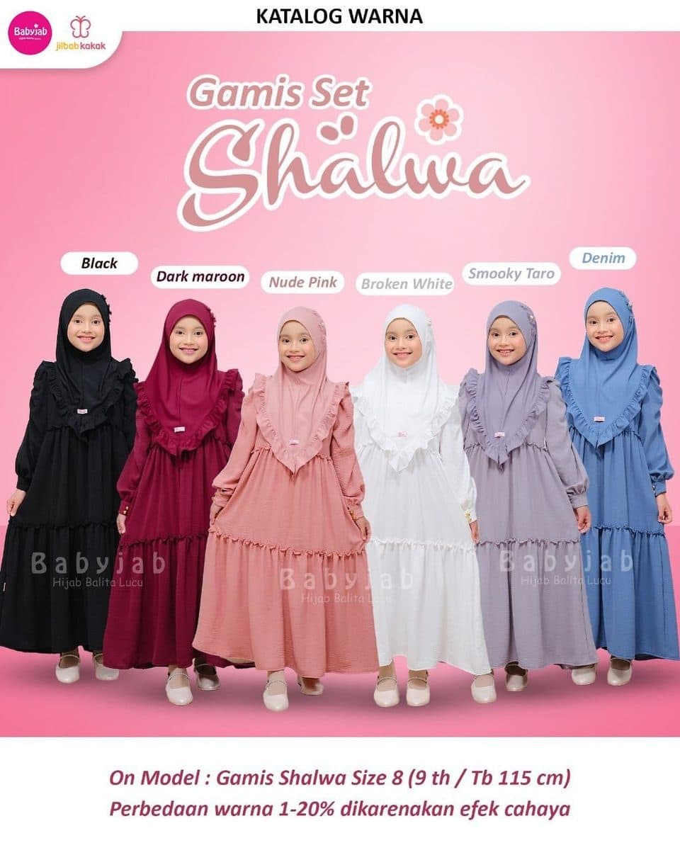 Gamis Anak Putih Shalwa By Babyjab